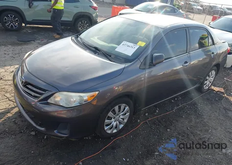 2013 Toyota Corolla Le from USA, damaged, VIN JTDBU4EE1DJ118289